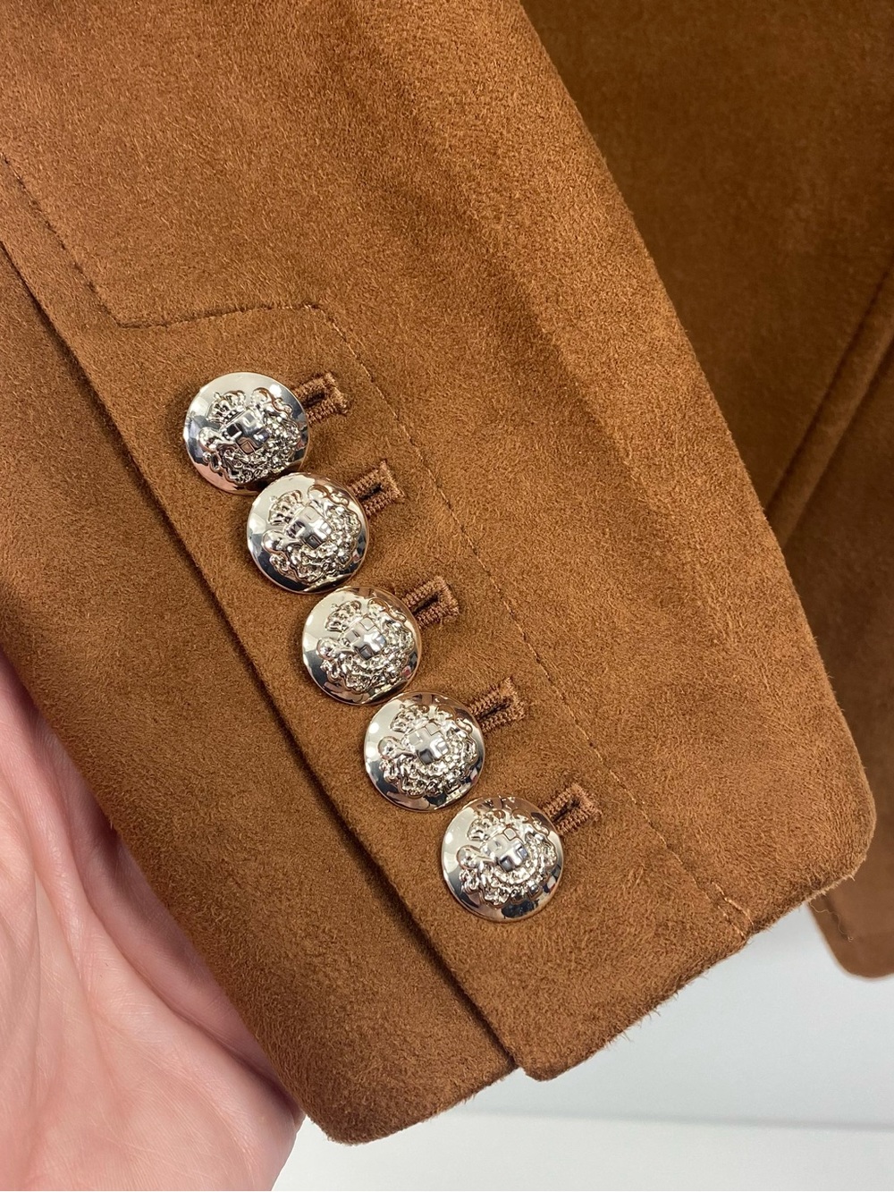 White House Black Market Whisky Double-Breasted Studio Blazer Suit Jacket 6 - Picture 7 of 15